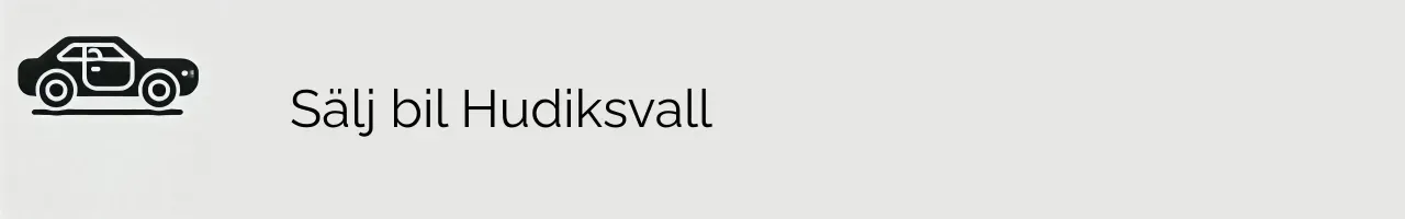 Sälj bil Hudiksvall